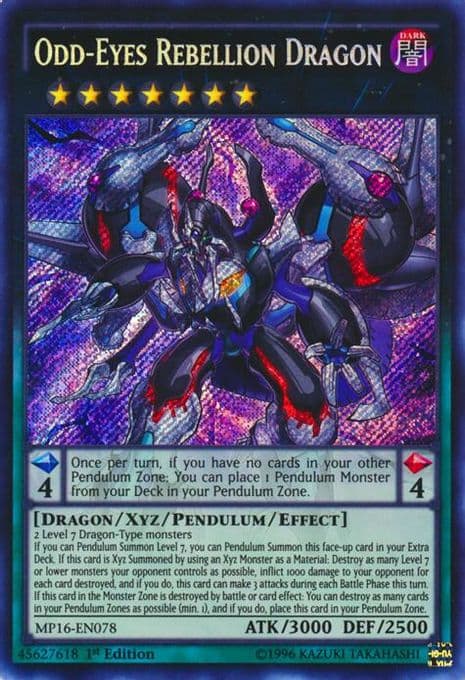 Odd-Eyes Rebellion Dragon