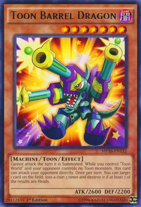 Toon Barrel Dragon