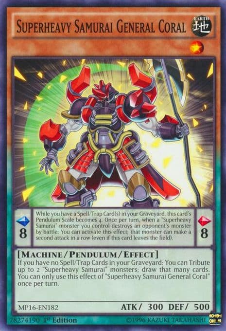 Superheavy Samurai General Coral