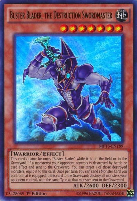Buster Blader, the Destruction Swordmaster