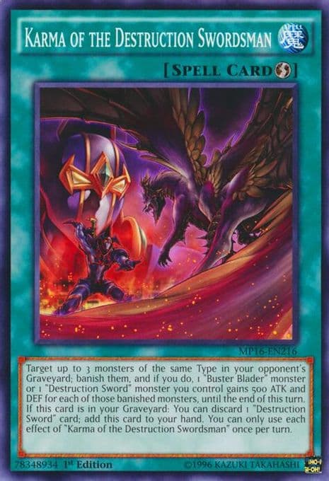Karma of the Destruction Swordsman