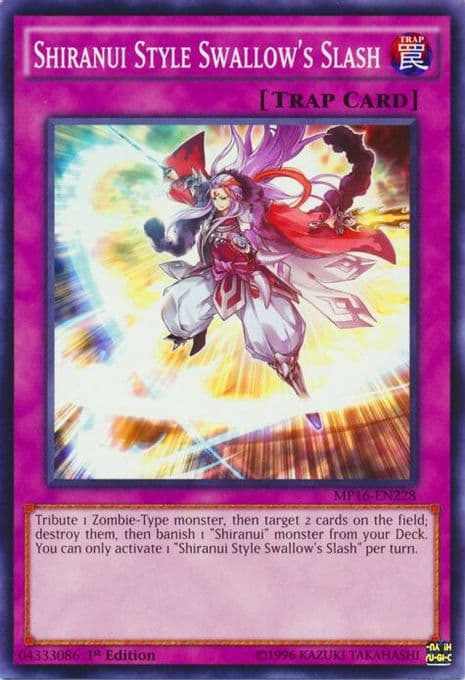 Shiranui Style Swallow's Slash
