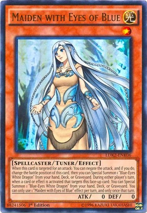 Maiden with Eyes of Blue