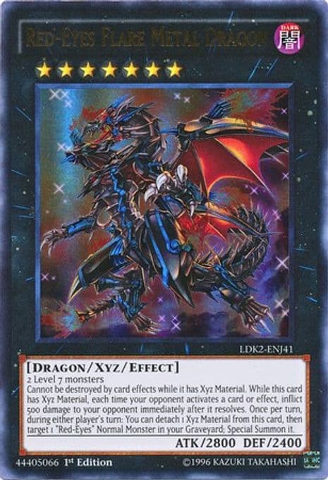 Red-Eyes Flare Metal Dragon