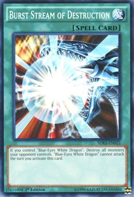 Burst Stream of Destruction