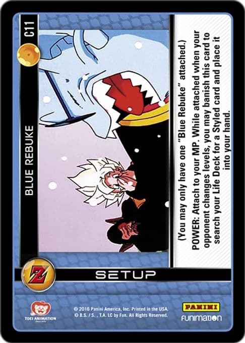 Blue Rebuke
