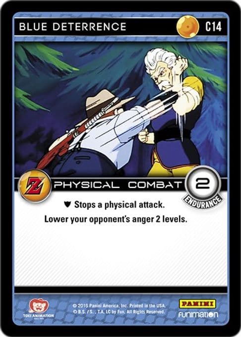 Blue Deterrence