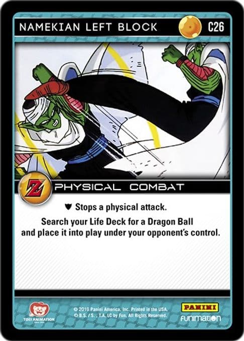 Namekian Left Block