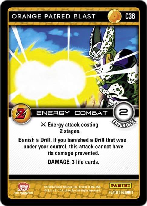 Orange Paired Blast