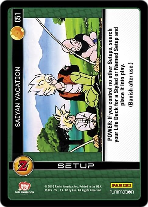 Saiyan Vacation