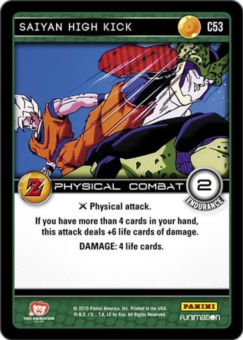 Saiyan High Kick