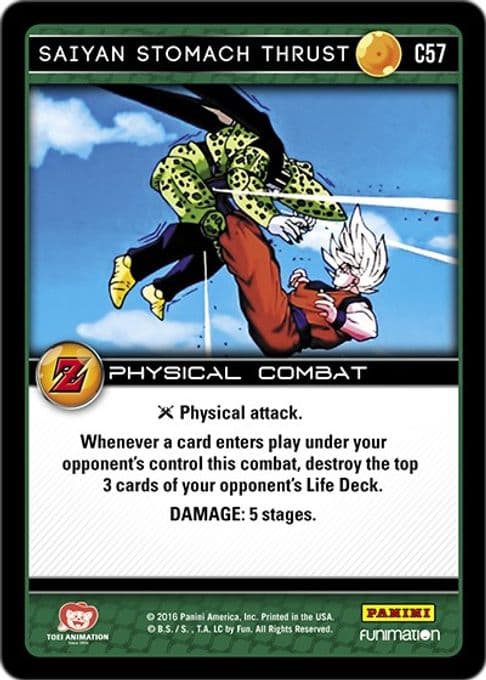 Saiyan Stomach Thrust