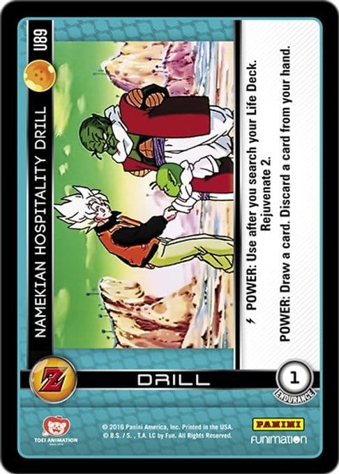 Namekian Hospitality Drill