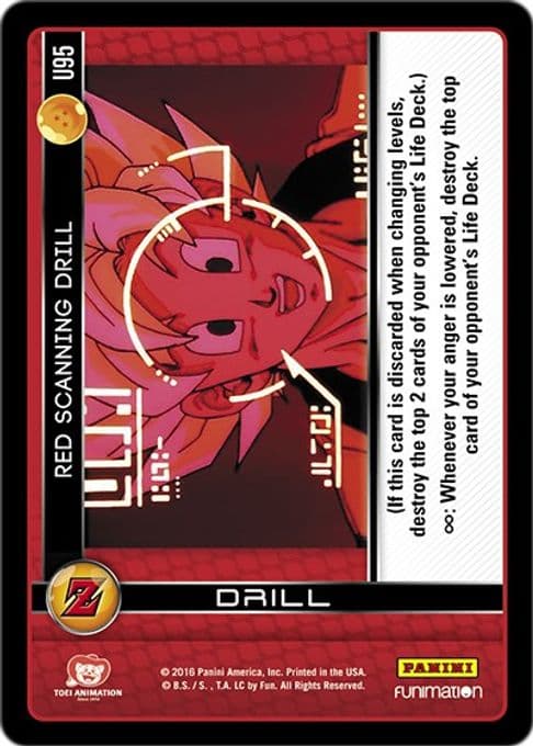 Red Scanning Drill