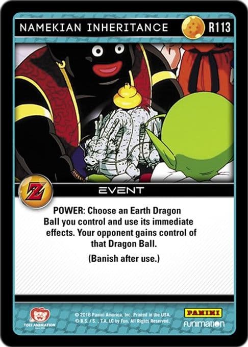 Namekian Inheritance
