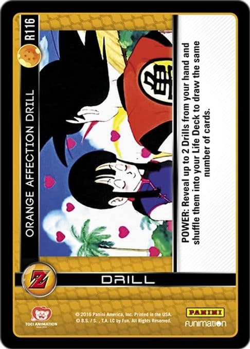 Orange Affection Drill