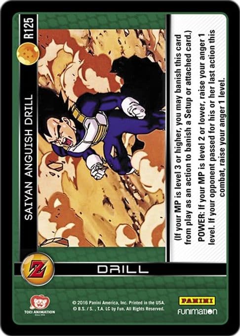 Saiyan Anguish Drill
