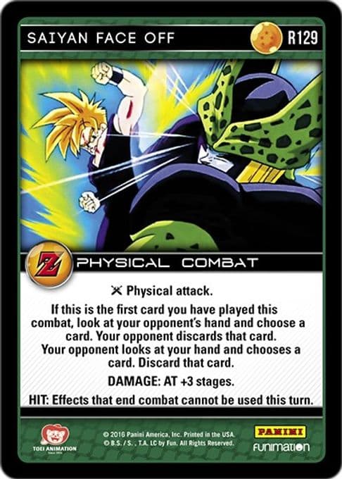 Saiyan Face Off