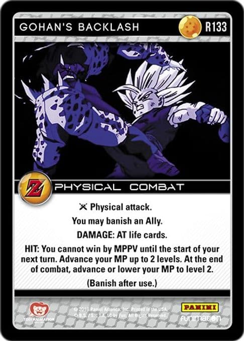 Gohan's Backlash