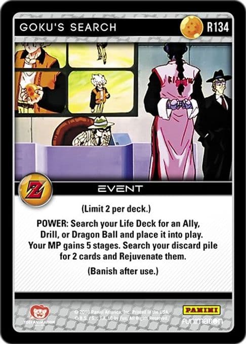 Goku's Search