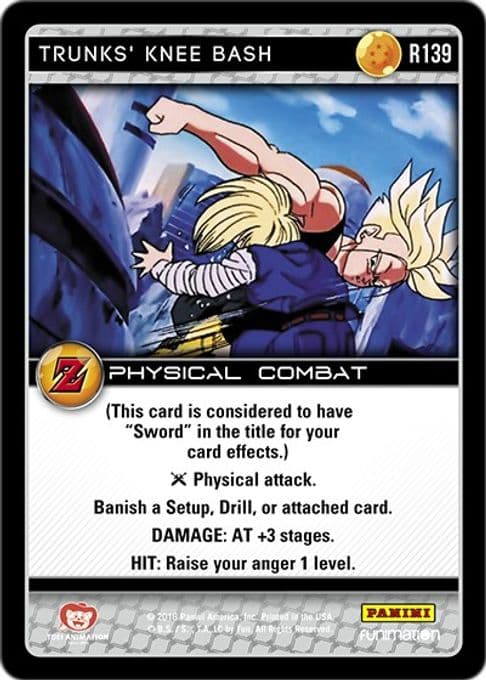 Trunks' Knee Bash