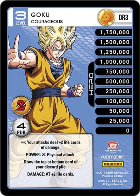 Goku - Courageous