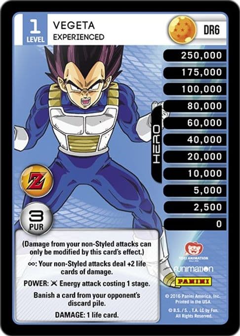 Vegeta - Experienced