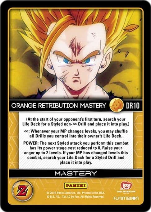 Orange Retribution Mastery