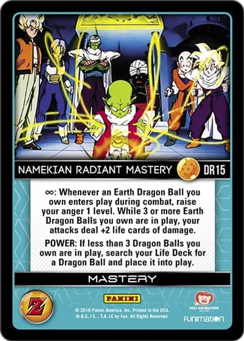 Namekian Radiant Mastery