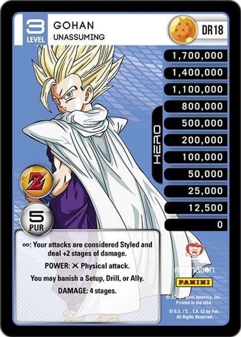 Gohan - Unassuming
