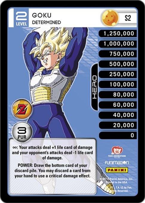 Goku - Determined (Rainbow Parallel Foil)