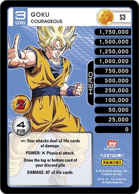 Goku - Courageous (High Tech Foil)