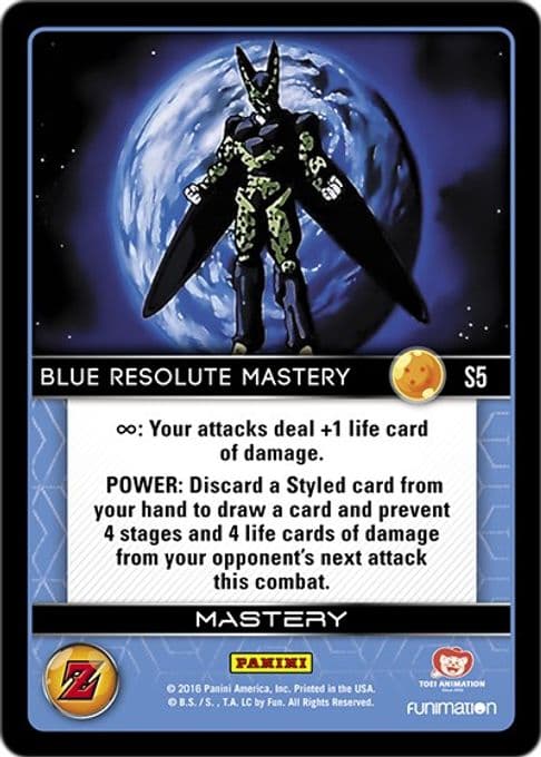 Blue Resolute Mastery (High Tech Foil)
