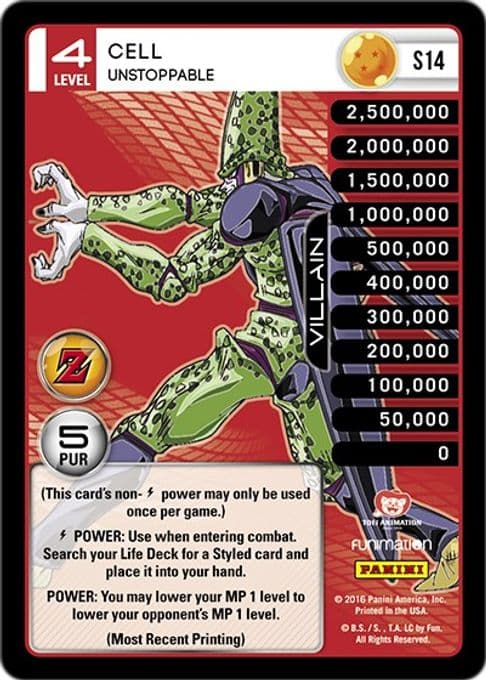 Cell - Unstoppable (Rainbow Parallel Foil)