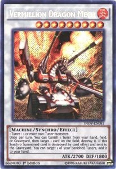 Vermillion Dragon Mech