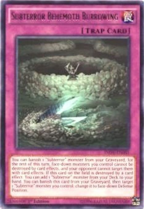 Subterror Behemoth Burrowing