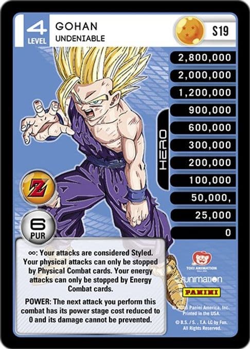 Gohan - Undeniable (High Tech Foil)