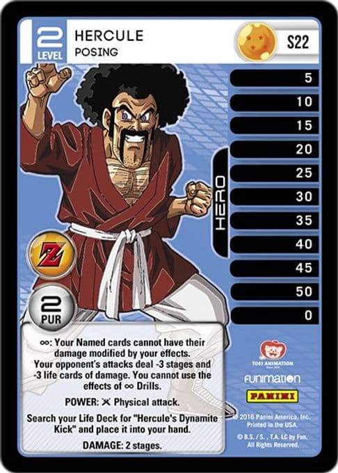Hercule - Posing (High Tech Foil)