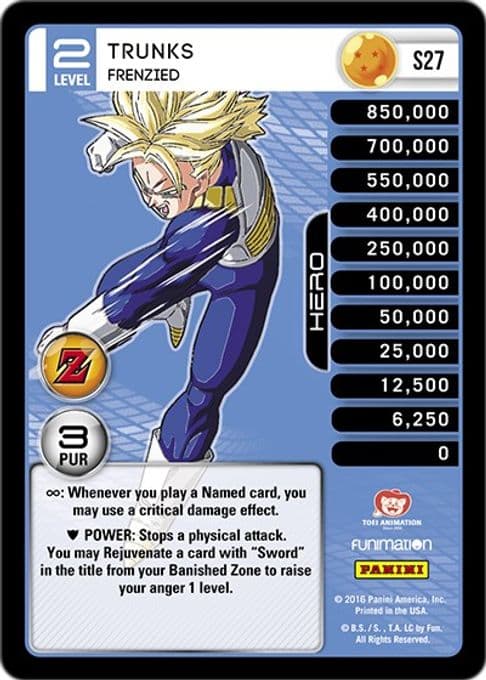 Trunks - Frenzied (High Tech Foil)