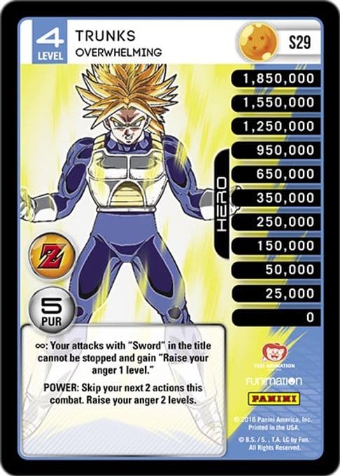 Trunks - Overwhelming (High Tech Foil)