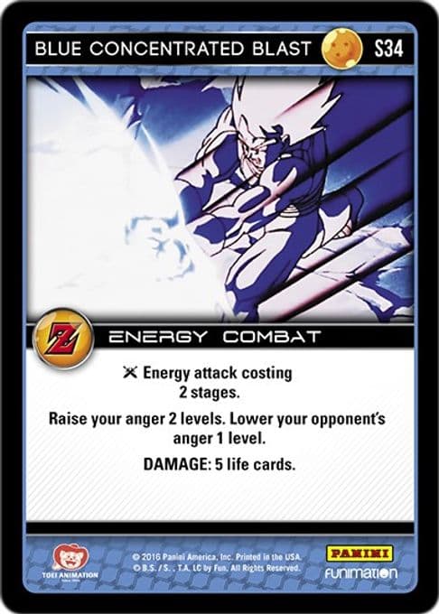 Blue Concentrated Blast