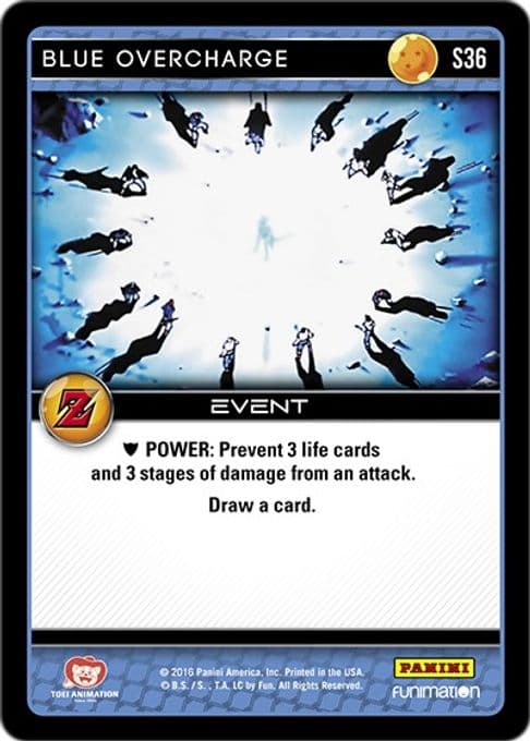 Blue Overcharge