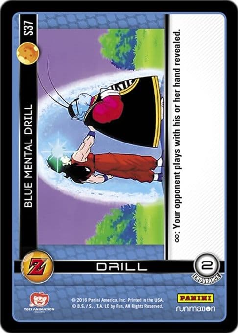 Blue Mental Drill
