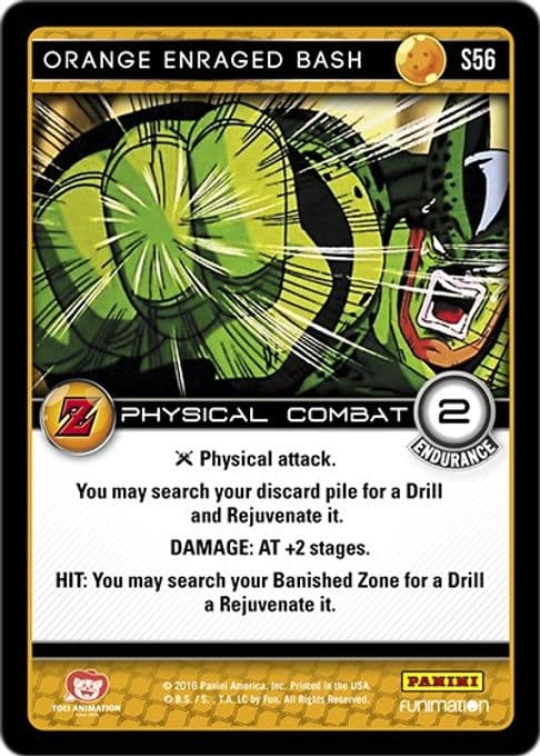 Orange Enraged Bash