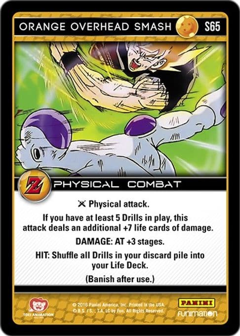 Orange Overhead Smash