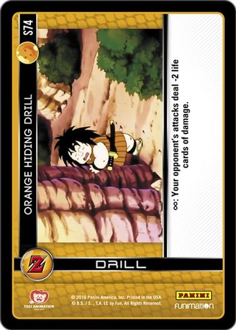 Orange Hiding Drill