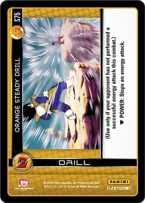 Orange Steady Drill