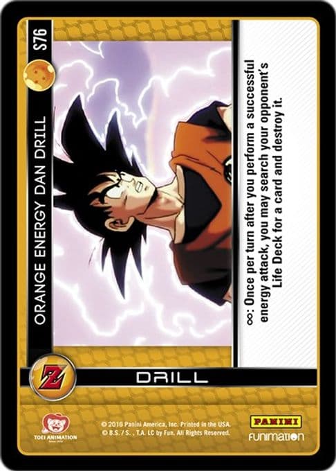 Orange Energy Dan Drill