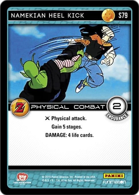 Namekian Heel Kick