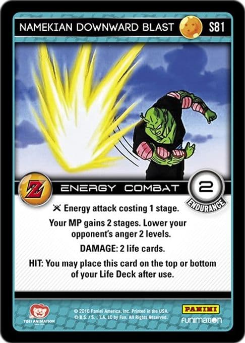 Namekian Downward Blast